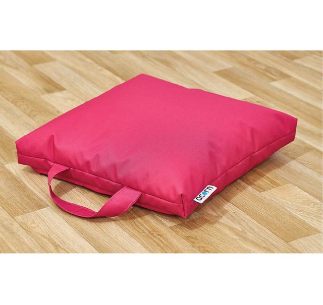 Deep Fill Bean Bag (Set of 8) Acorn Upholstery Colour: Red, Size: 17cm H x 30cm W x 30cm D on Productcaster.