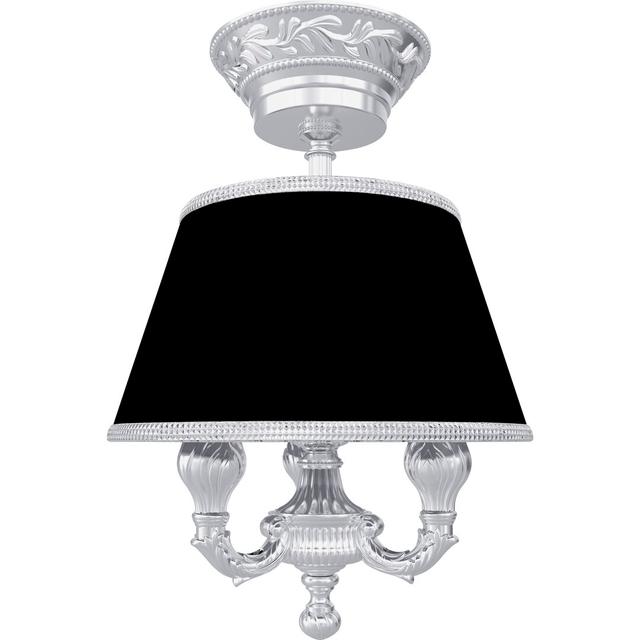 Fiore 28Cm LED Semi Flush Mount Mercer41 Fixture Finish: Bright Chrome on Productcaster.