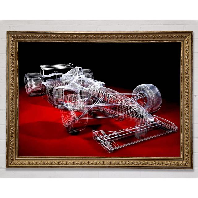 Formula One Prototype - Single Picture Frame Art Prints Williston Forge Size: 21cm H x 29.7cm W on Productcaster.