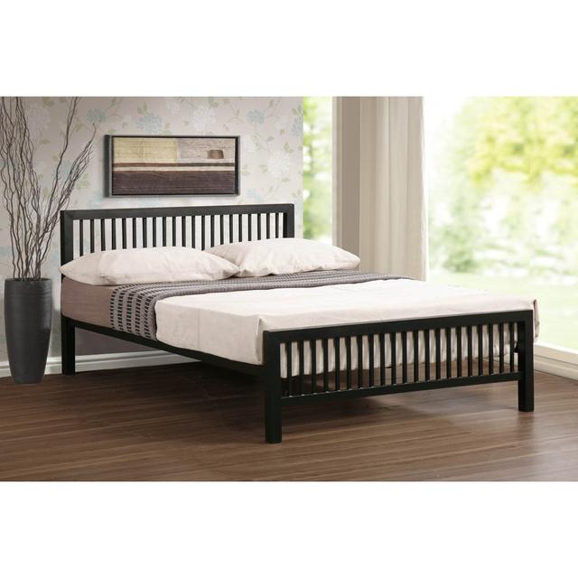 Buniel Bed Frame Wrought Studio Mattress Size: Kingsize (5') on Productcaster.