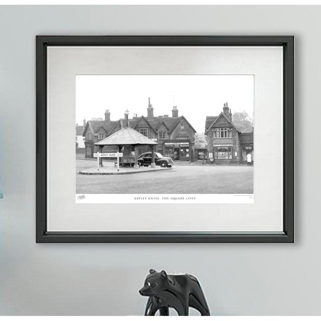 'Aspley Guise, the Square C1955' - Picture Frame Photograph Print on Paper The Francis Frith Collection Size: 60cm H X 80cm W x 2cm D on Productcaster.