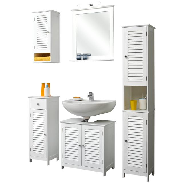 6 Piece 600mm Bathroom Furniture Suite Quickset on Productcaster.