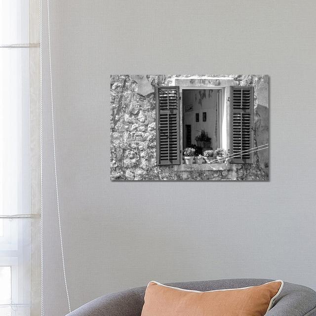 Window View by Laura DeNardo - Wrapped Canvas Print Latitude Run Size: 45.72cm H x 66.04cm W x 1.905cm D on Productcaster.