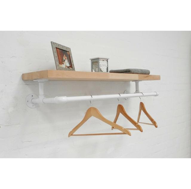 Lampley Wall Shelf Williston Forge Size: 20cm H x 125cm W x 30cm D on Productcaster.