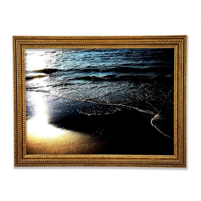 Sunshine Blaze Across The Ocean - Single Picture Frame Art Prints Bright Star Size: 84.1cm H x 118.9cm W on Productcaster.