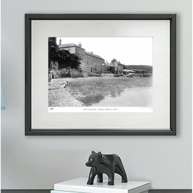 'Dittisham, Ferry Hotel 1925' - Picture Frame Photograph Print on Paper The Francis Frith Collection Size: 40cm H x 50cm W x 2.3cm D on Productcaster.