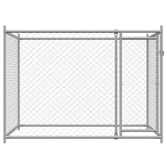 Alejandra 150cm H Steel Yard Kennel Archie & Oscar Size: 150 H x 200 W x 200 D cm on Productcaster.