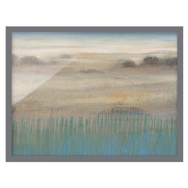 Destination - Picture Frame Painting Rosalind Wheeler Size: 70cm H x 100cm W x 2cm D, Frame Option: Grey Framed on Productcaster.