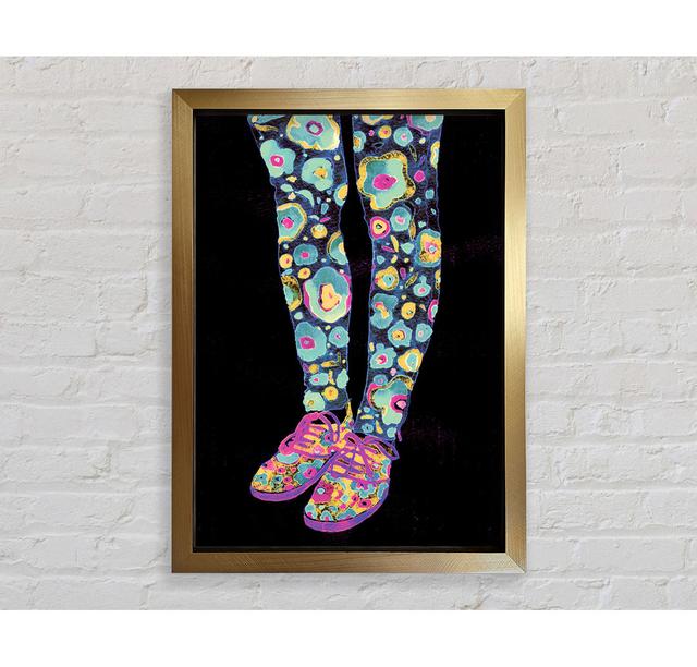 Flower Power Legs - Print Bright Star Size: 84.1cm H x 59.7cm W on Productcaster.