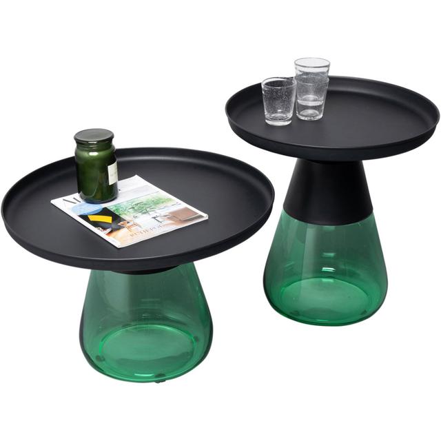 Bottiglia Side Table KARE Design Table Base Colour: Black on Productcaster.