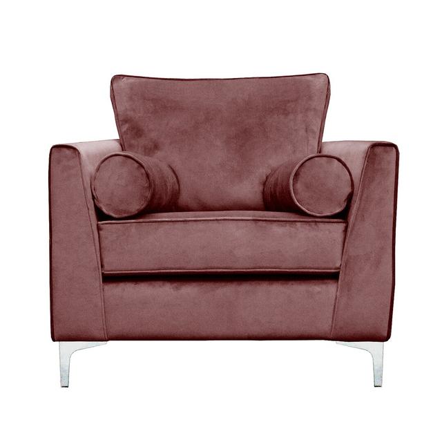 Giancarlo Armchair Fairmont Park Upholstery Colour: Lavender on Productcaster.