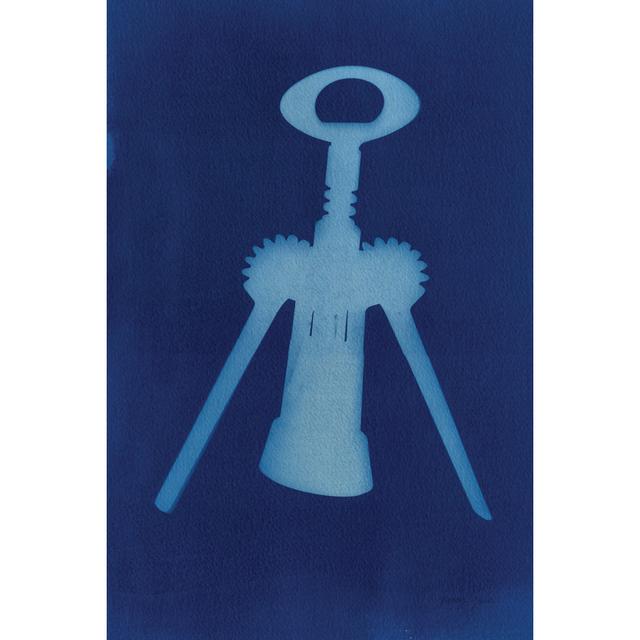 Cyanotype Kitchen VI - Wrapped Canvas Art Prints Marlow Home Co. Size: 30cm H x 20cm W on Productcaster.