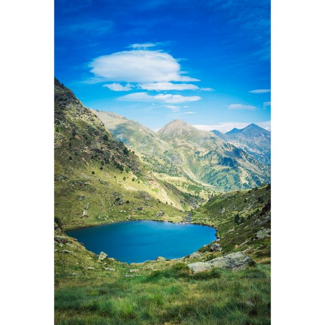 Landscape Of Tristaina Lakes by PepeLaguarda - Wrapped Canvas Print Alpen Home Size: 76cm H x 51cm W x 3.8cm D on Productcaster.