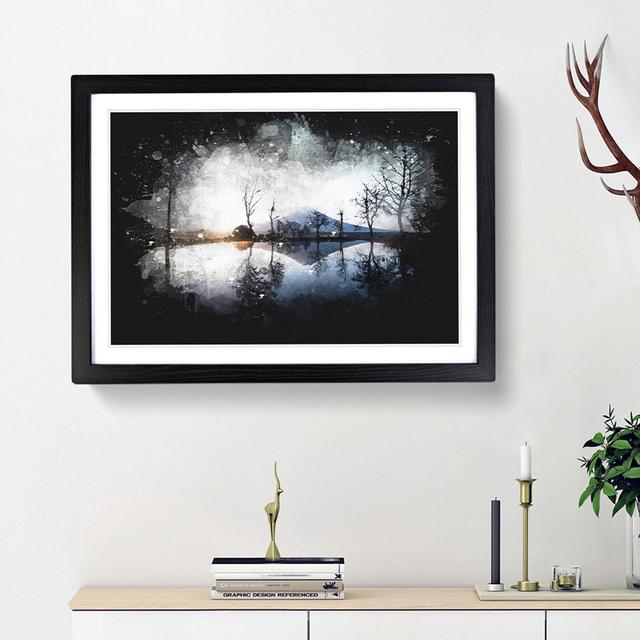 Mount Fuji in Fujinomiya Japan - Picture Frame Graphic Art Print East Urban Home Frame Option: Black Framed, Size: 33cm H x 45cm W x 2cm D on Productcaster.