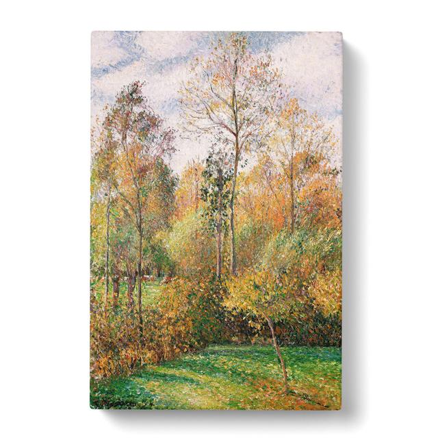 Autumn Wood by Camille Pissarro - Wrapped Canvas Painting East Urban Home Size: 76cm H x 50cm W x 3cm D on Productcaster.