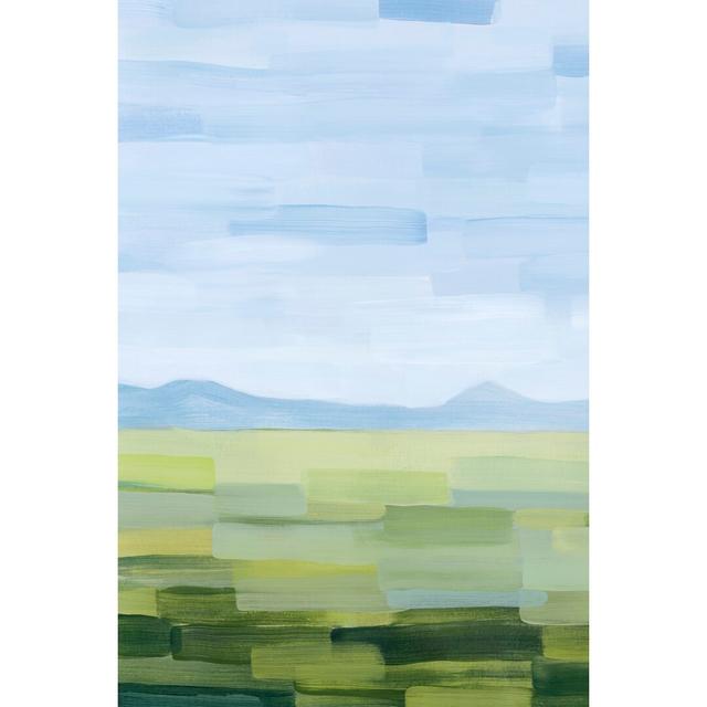 Green County I by Grace Popp - Wrapped Canvas Painting Print Metro Lane Size: 122cm H x 81cm W x 3.8cm D on Productcaster.