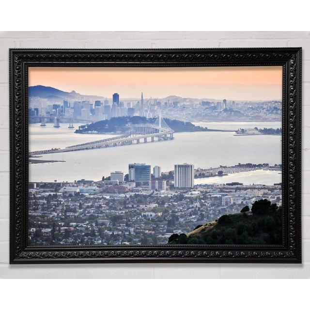 Ariel View Of The City - Single Picture Frame Art Prints Brayden Studio Size: 29.7cm H x 42cm W on Productcaster.