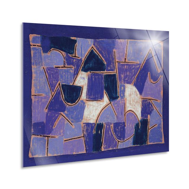 Blue Night by Paul Klee - No Frame Painting Metro Lane Format: Plastic/Acrylic, Size: 100cm H x 140cm W on Productcaster.