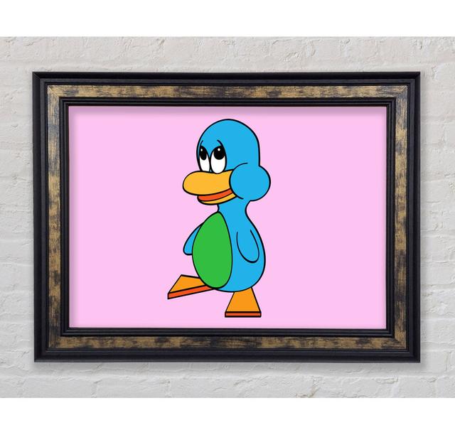 Sad Duck Pink - Single Picture Frame Art Prints Bright Star Size: 29.7cm H x 42cm W x 8cm D on Productcaster.