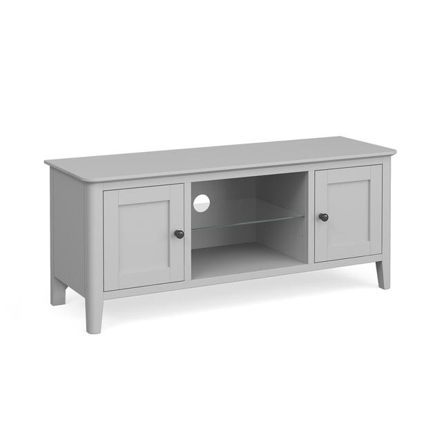 Palma TV Stand for TVs up to 50" August Grove Colour: Grey on Productcaster.