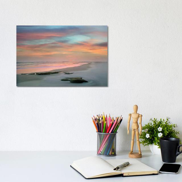 Sunset At Matanzas Beach House of Hampton Size: 20.32cm H x 30.48cm W x 1.91cm D on Productcaster.