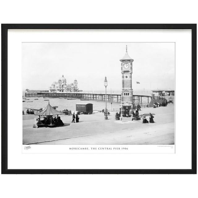 Morecambe, The Central Pier 1906 - Single Picture Frame Print The Francis Frith Collection Size: 45cm H x 60cm W x 2.3cm D on Productcaster.