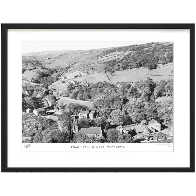 Cragg Vale, General View C1955 - Single Picture Frame Print The Francis Frith Collection Size: 28cm H x 36cm W x 2.3cm D on Productcaster.