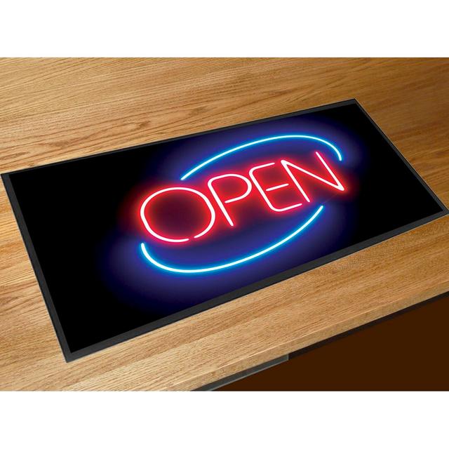 Demarco Open Light Sign Neon Placemat Maturi on Productcaster.