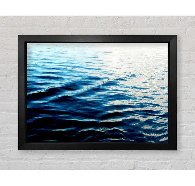 Just the Ocean - Single Picture Frame Art Prints Highland Dunes Size: 84.1cm H x 118.9cm W x 3.4cm D on Productcaster.