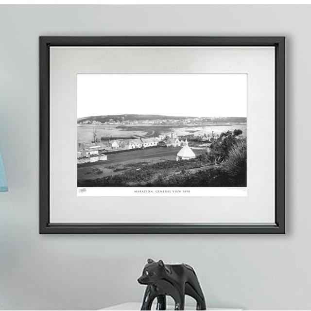 'Marazion, General View 1890' - Picture Frame Photograph Print on Paper The Francis Frith Collection Size: 28cm H x 36cm W x 2.3cm D on Productcaster.