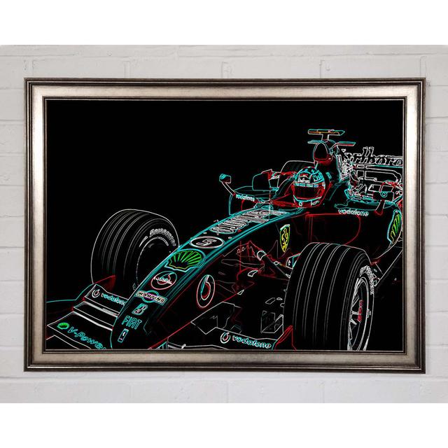 Formula One Profile - Print Williston Forge Size: 84.1cm H x 118.9cm W x 1.5cm D on Productcaster.