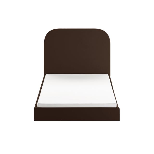 Plum Upholstered Storage Bed Happy Barok Size: UK Super King (180 x 200 cm), Upholstery: Brown on Productcaster.