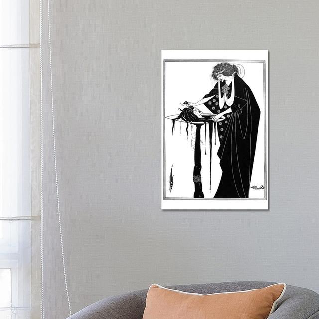 Wilde: Salome by Aubrey Beardsley - Wrapped Canvas Print Rosdorf Park Size: 66.04cm H x 45.72cm W x 1.91cm D on Productcaster.