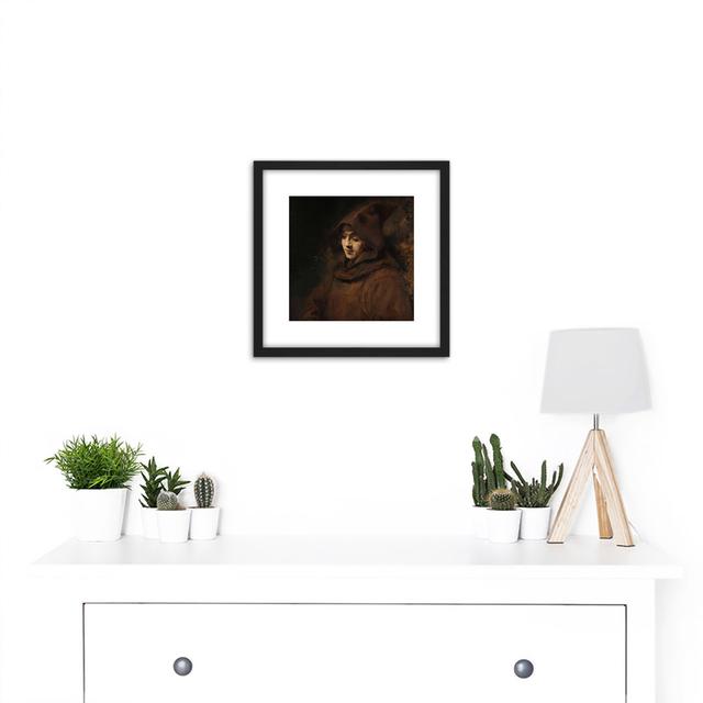 Titus Van Rijn In Monks Habit Portrait by Rembrandt - Single Picture Frame Painting Marlow Home Co. on Productcaster.