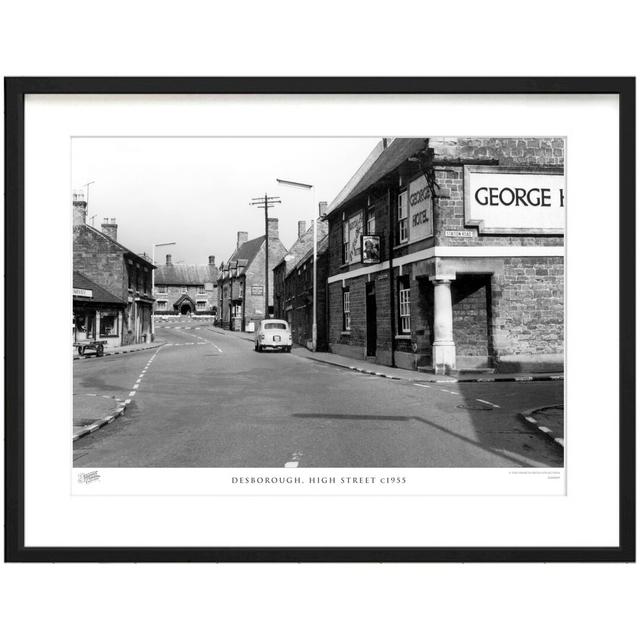 Desborough, High Street C1955 by Francis Frith - Single Picture Frame Print The Francis Frith Collection Size: 28cm H x 36cm W x 2.3cm D on Productcaster.