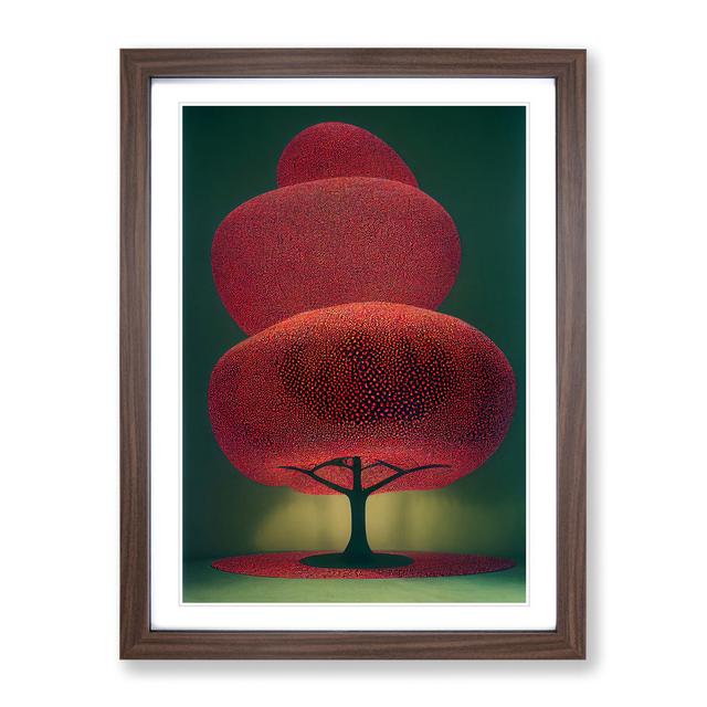 Unbelievable Tree - Picture Frame Graphic Art Marlow Home Co. Frame Colour: Walnut Framed, Size: 34cm H x 25cm W x 2cm D on Productcaster.