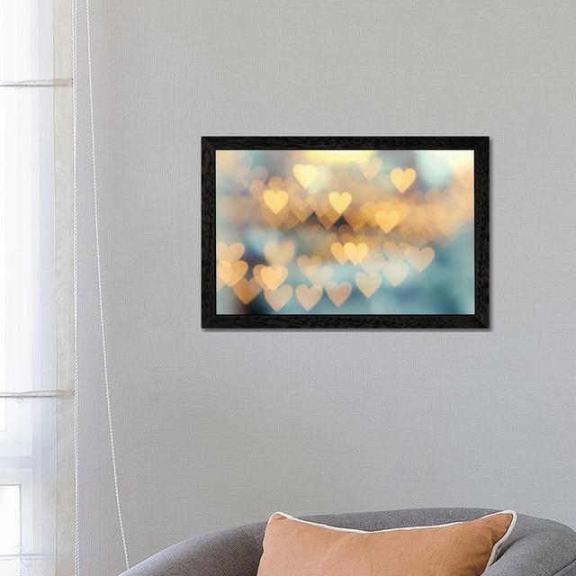 Holding onto Love II by Chelsea Victoria - Photographic Print on Canvas Ebern Designs Frame Option: Black Framed, Size: 101.6cm H x 152.4cm W x 3.81cm on Productcaster.