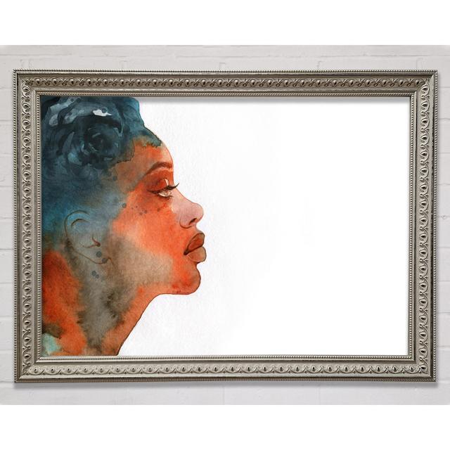 Sideview Face Beauty Framed Print Bright Star Size: 42cm H x 59.7cm W x 3cm D on Productcaster.