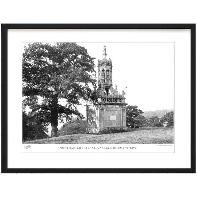 'Nuneham Courtenay, Carfax Monument 1890' by Francis Frith - Picture Frame Photograph Print on Paper The Francis Frith Collection Size: 60cm H x 80cm on Productcaster.