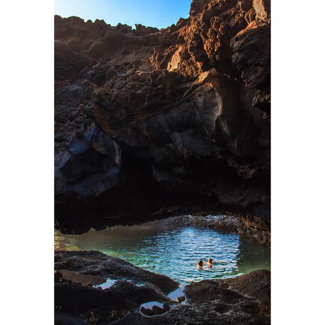 Charco Azul - Wrapped Canvas Photograph Alpen Home Size: 76cm H x 51cm W x 3.8cm D on Productcaster.