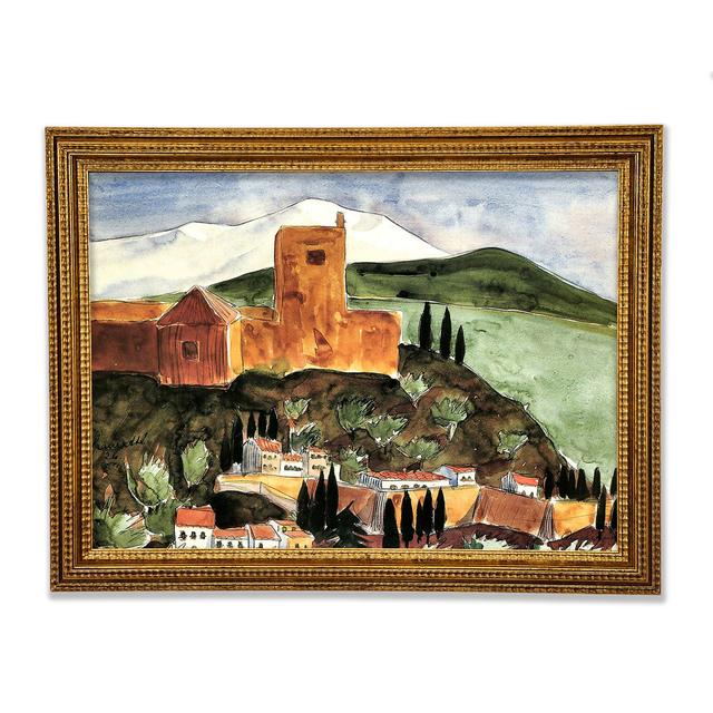 Walter Gramatte Granada 2 Framed Print Rosalind Wheeler Size: 59.1cm H x 84.1cm W x 3cm D, Format: Gold Framed Paper on Productcaster.