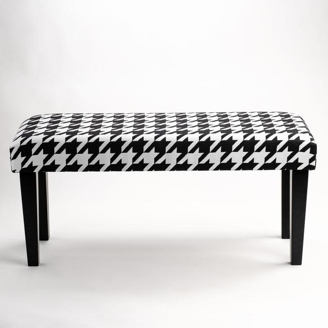 Paxtang Upholstered Bench Corrigan Studio Size: H45 x W140 x D40cm on Productcaster.