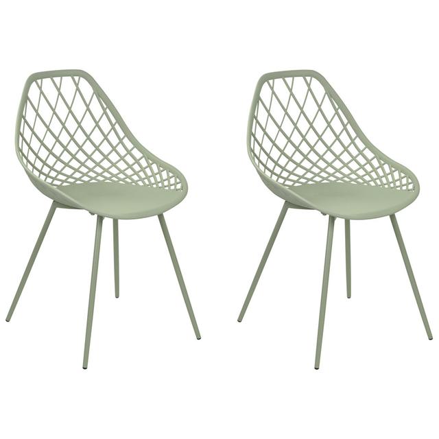 Canton II Dining Chair Norden Home Colour: Green on Productcaster.