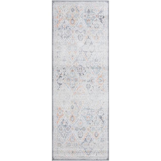 Oriental Vintage Runner Grey/Brown_HAP1168 Langley Street on Productcaster.