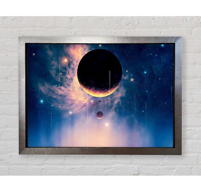 Das Sonnensystem - Einzelne Bilderrahmen Kunstdrucke Bright Star Größe: 42cm H x 59,7cm B x 3,4cm T on Productcaster.