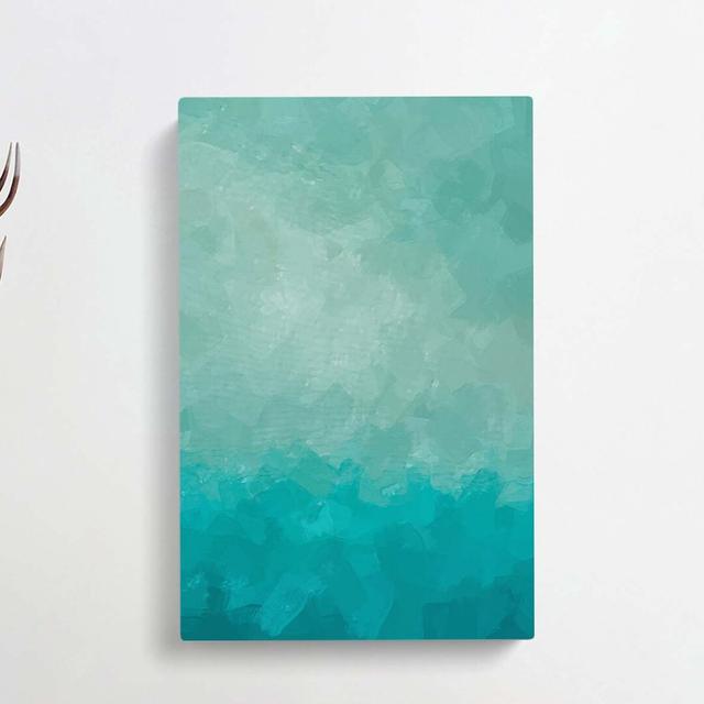 Beauty Of The Sea In Abstract - Wrapped Canvas Print East Urban Home Size: 60cm H x 40cm W x 3cm D on Productcaster.