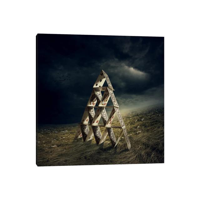 House of Cards by Zoltan Toth - Wrapped Canvas Photograph Latitude Run Size: 45.72cm H x 45.72cm W x 3.81cm D on Productcaster.