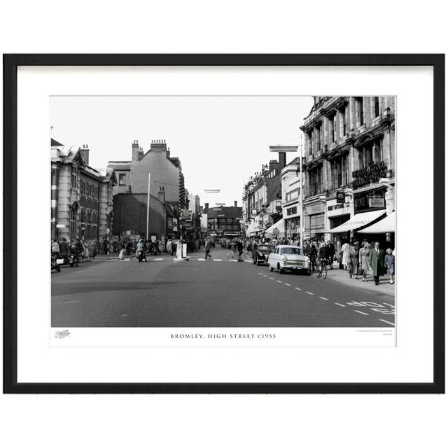 Bromley, High Street C1955 by Francis Frith - Single Picture Frame Print The Francis Frith Collection Size: 40cm H x 50cm W x 2.3cm D on Productcaster.