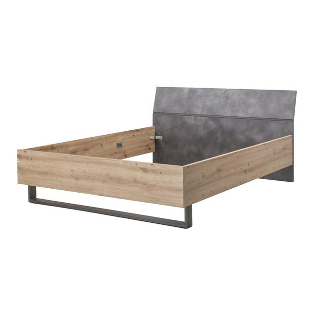 Lafabrica Bed Frame Ebern Designs Size: European Kingsize (160 x 200cm) on Productcaster.