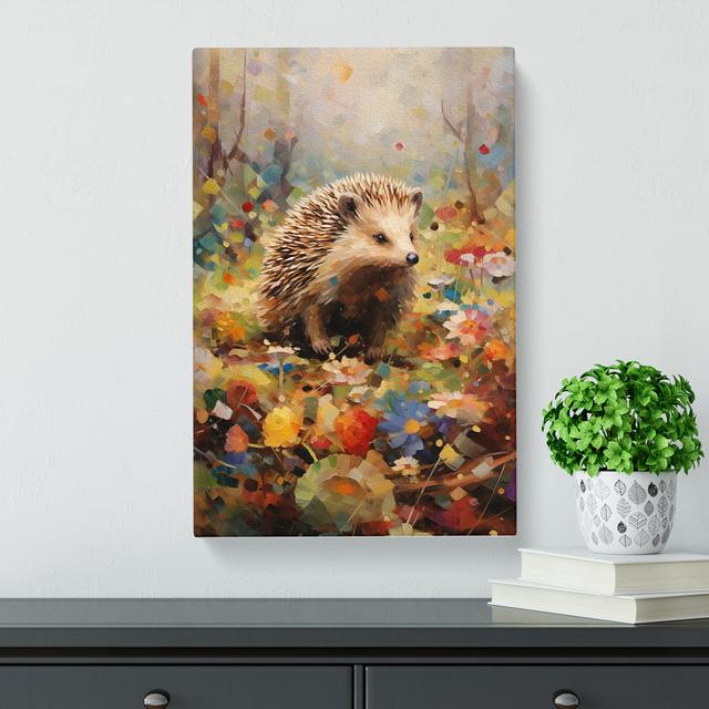 Hedgehog Impressionism No.2 - Print Alpen Home Size: 76cm H x 50cm W x 3cm D on Productcaster.